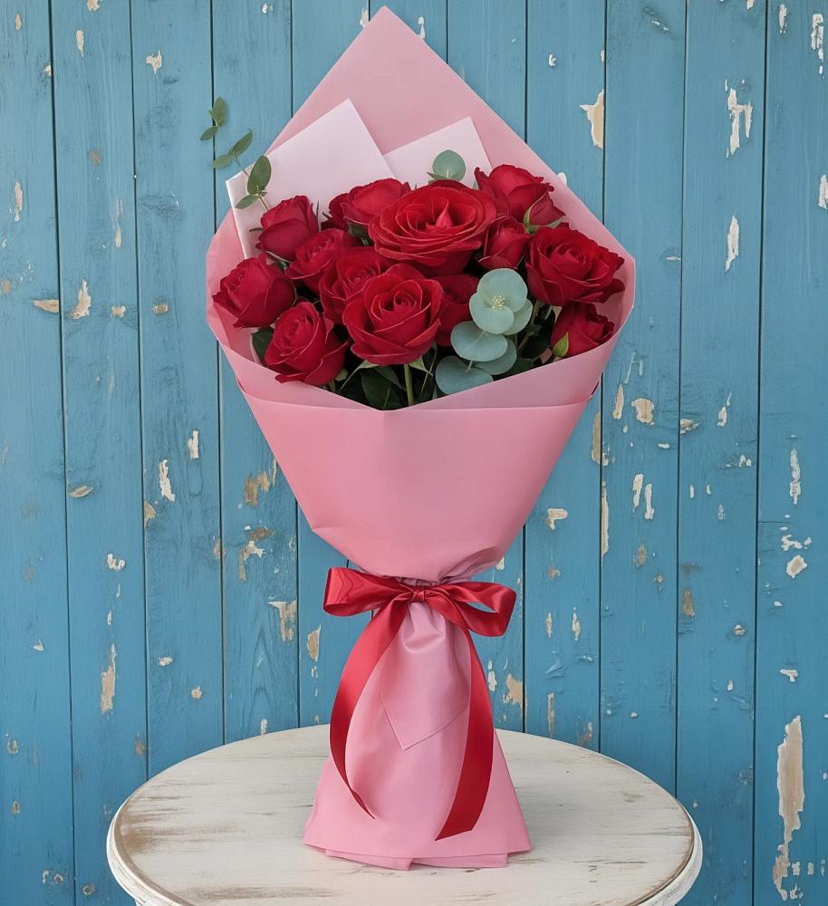 Букет цветов из: Розы в Быково Волгоградской области