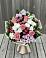Букет цветов из: Альстромерии, Гвоздики, Розы и Хризантемы в Быково Волгоградской области
