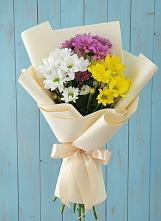 Букет цветов из:  Хризантемы в Быково Волгоградской области