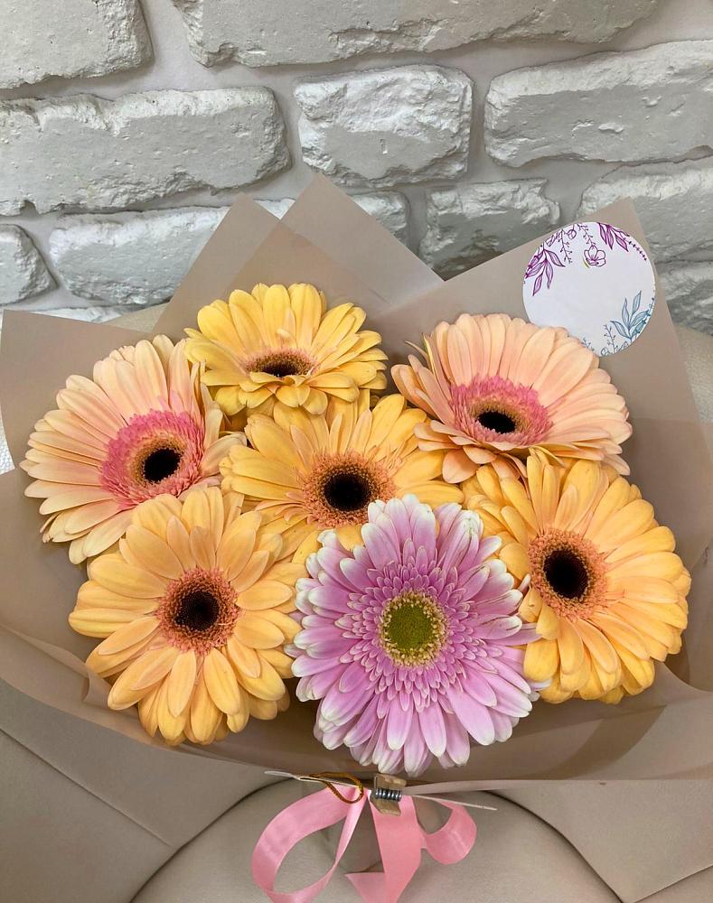 Букет цветов из: Герберы в Быково Волгоградской области
