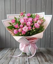 Букет Розовый кустик в Быково Волгоградской области