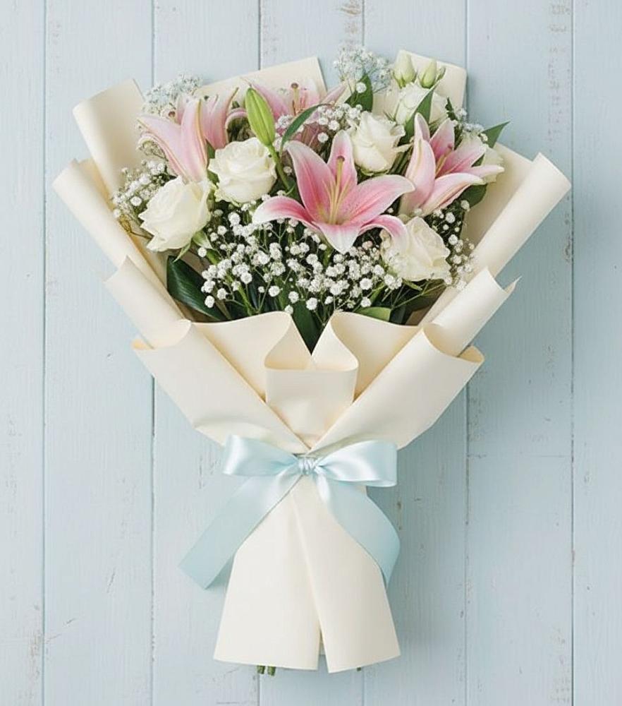 Букет цветов из: Лилии в Быково Волгоградской области