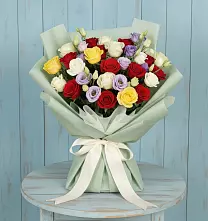Букет цветов из:  Розы в Быково Волгоградской области