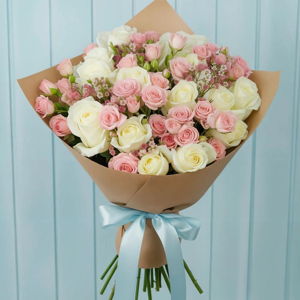 Букет цветов из: Розы в Быково Волгоградской области