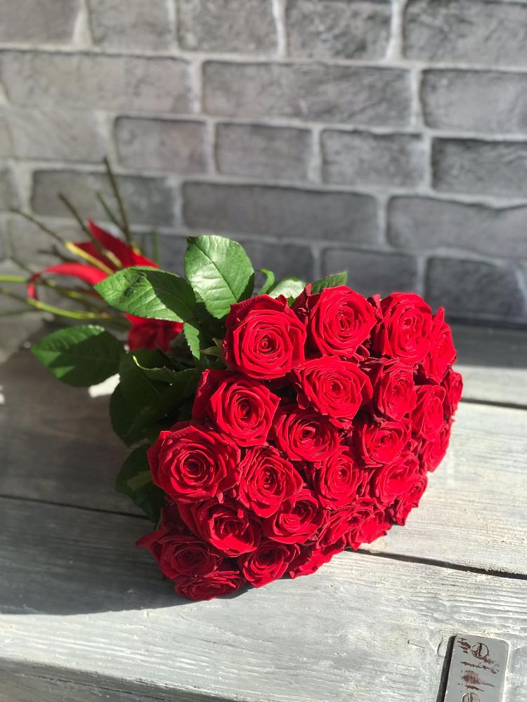 Букет Красные розы Фридом в Быково Волгоградской области