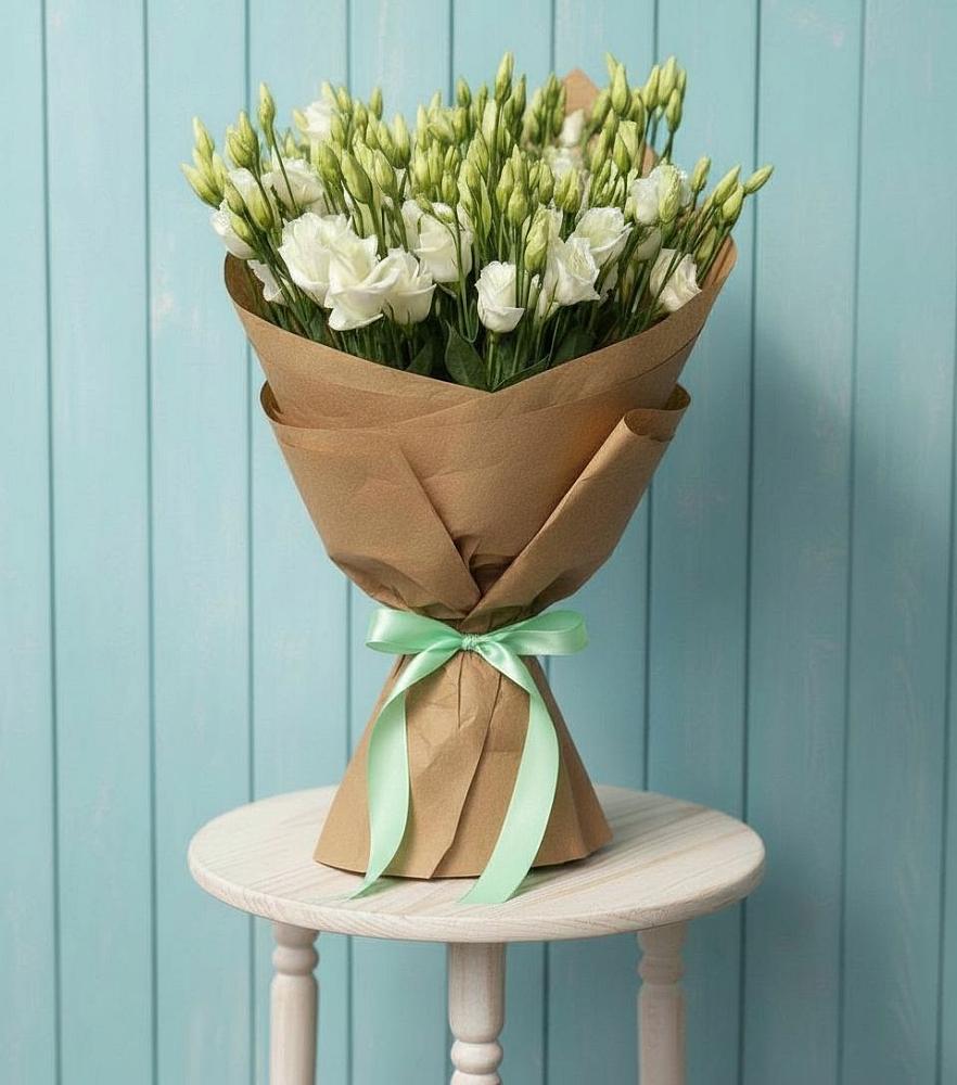 Букет цветов из: Лизиантусы в Быково Волгоградской области