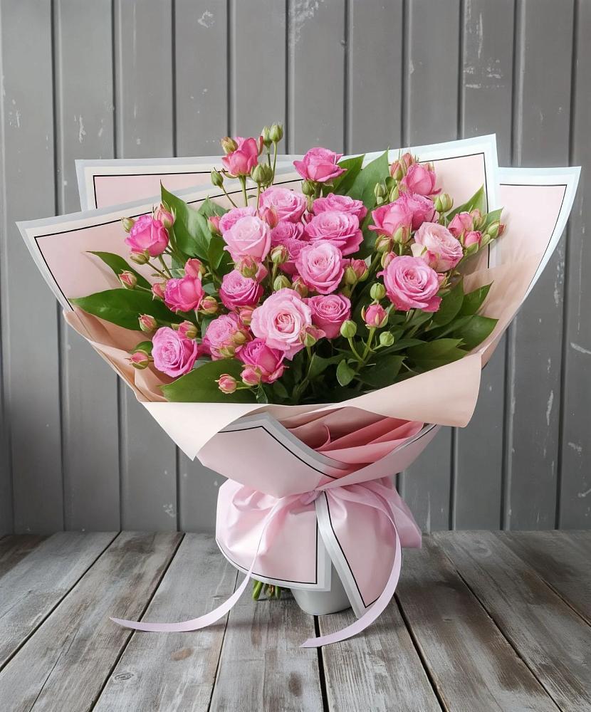 Букет Розовый кустик в Быково Волгоградской области