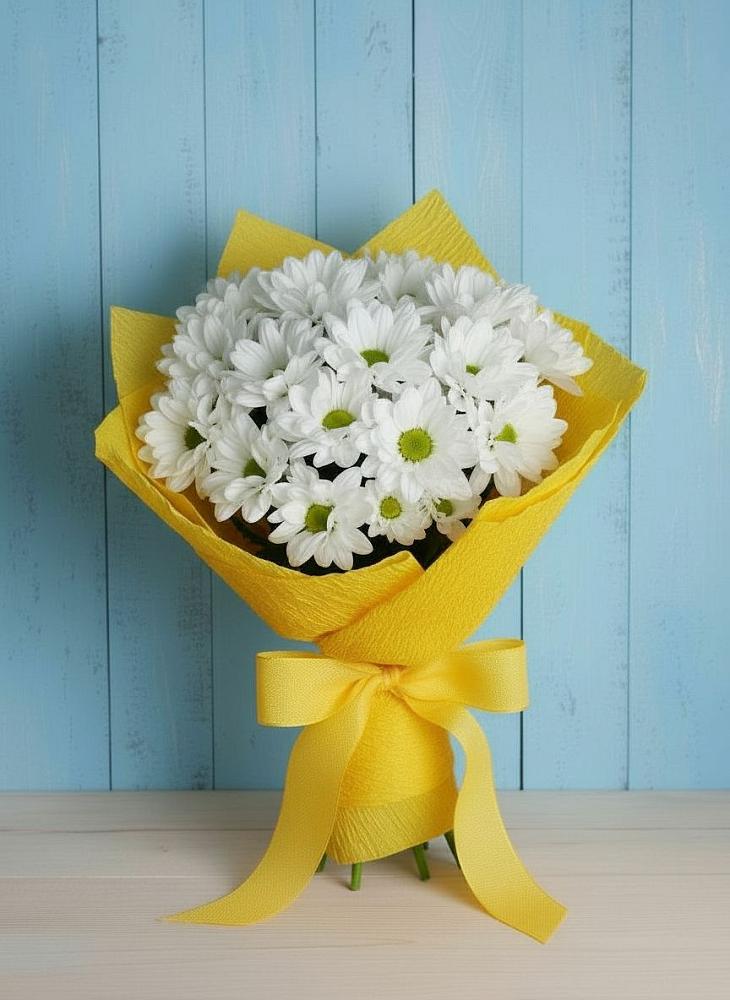 Букет цветов из: Хризантемы в Быково Волгоградской области