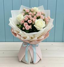 Букет цветов из:  Розы в Быково Волгоградской области