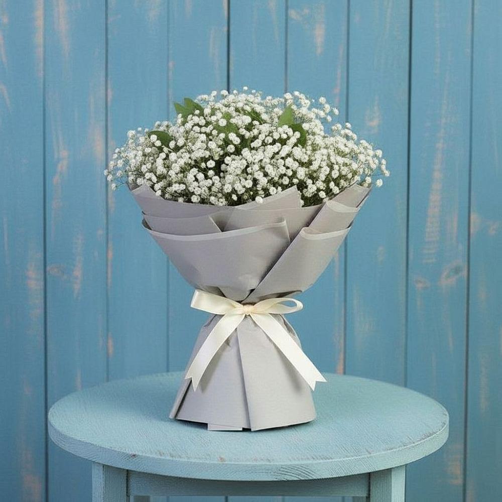 Букет цветов из: Гипсофила в Быково Волгоградской области