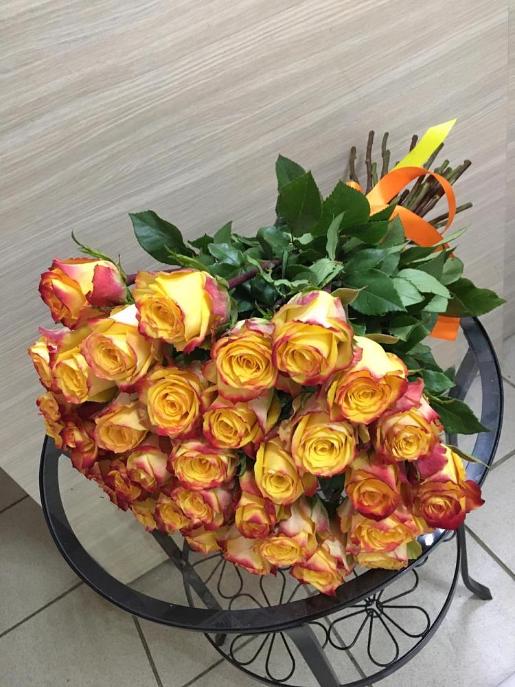 Букет Желтые розы в Быково Волгоградской области