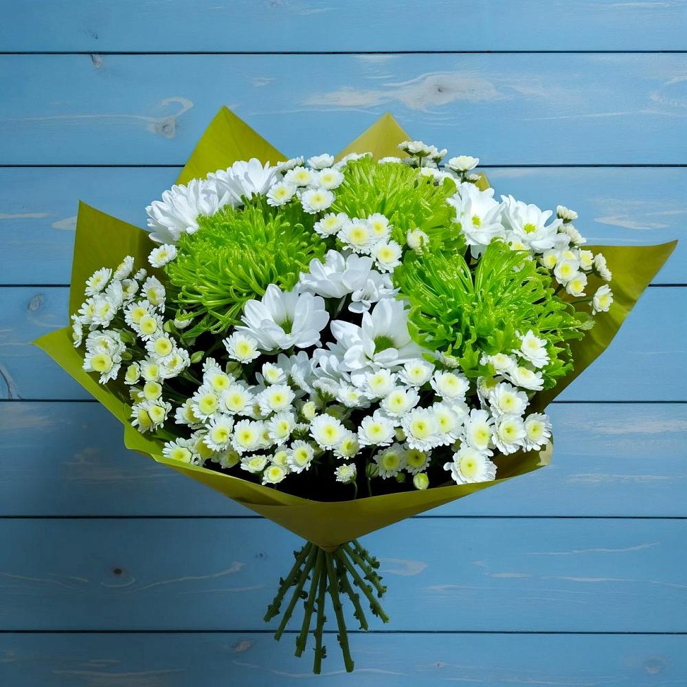 Букет цветов из: Хризантемы в Быково Волгоградской области
