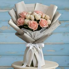 Букет цветов из:  Розы #REPLACE_PRED# Быково Волгоградской области