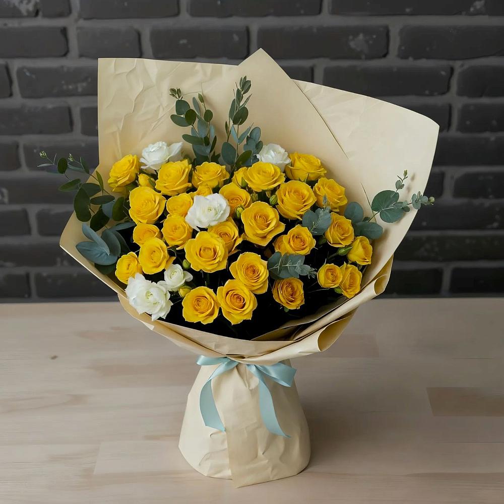 Букет цветов из: Розы в Быково Волгоградской области