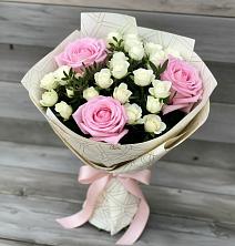 Букет цветов из:  Розы в Быково Волгоградской области