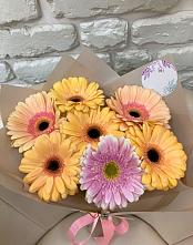 Букет цветов из:  Герберы #REPLACE_PRED# Быково Волгоградской области