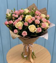 Букет цветов из:  Розы в Быково Волгоградской области