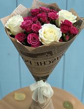 Букет цветов из:  Розы в Быково Волгоградской области