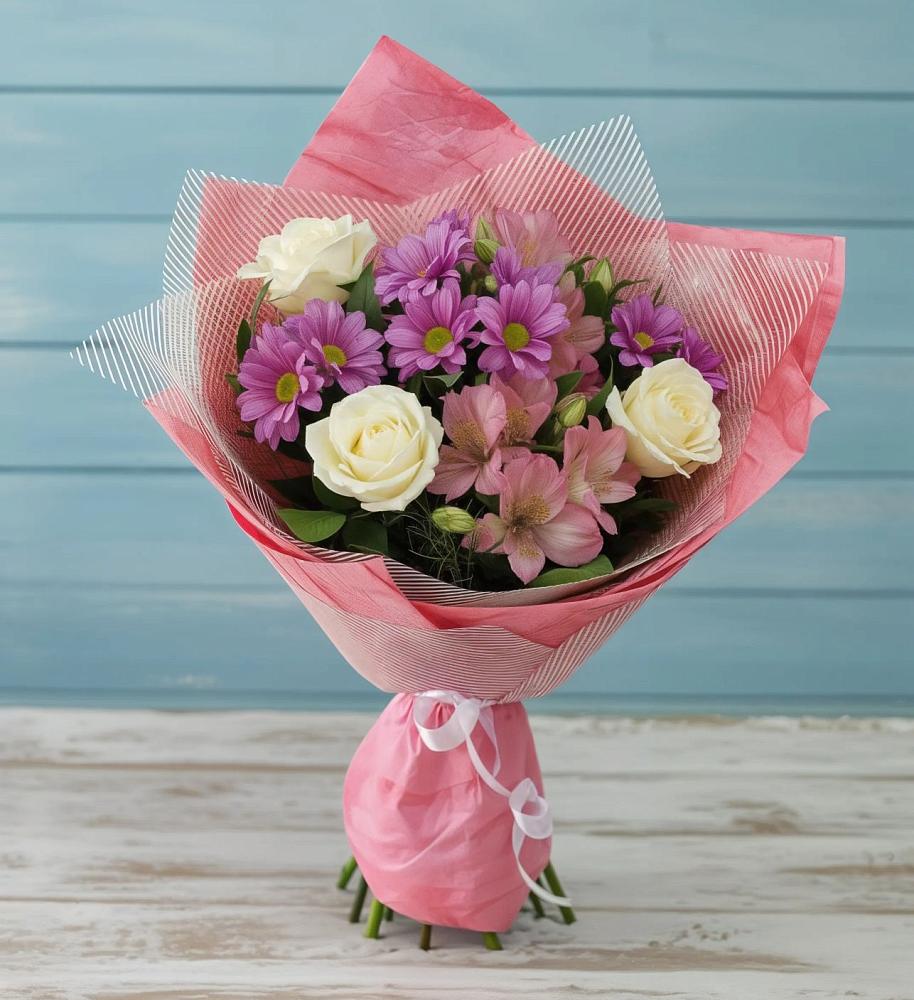 Букет цветов из: Герберы в Быково Волгоградской области