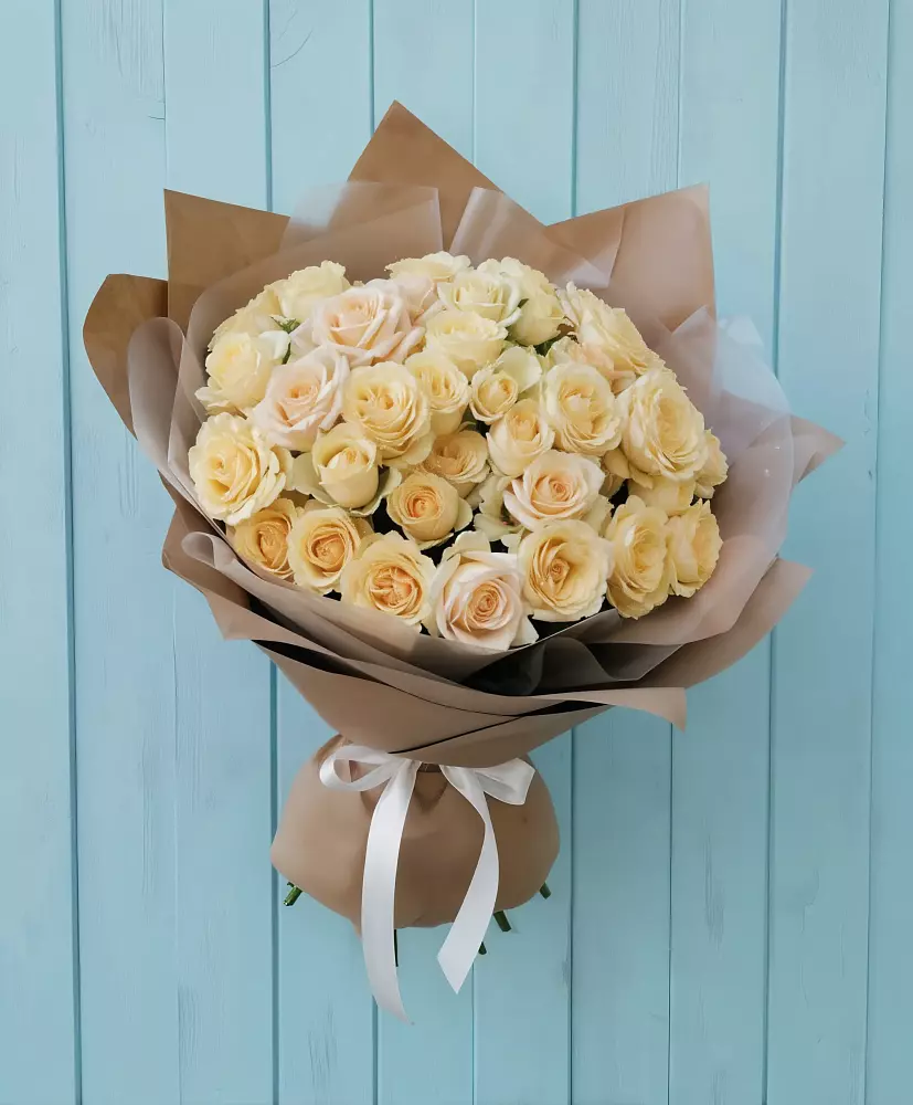 Букет Кремовое облако в Быково Волгоградской области