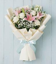 Букет цветов из:  Лилии в Быково Волгоградской области