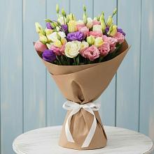 Букет цветов из:  Лизиантусы в Быково Волгоградской области